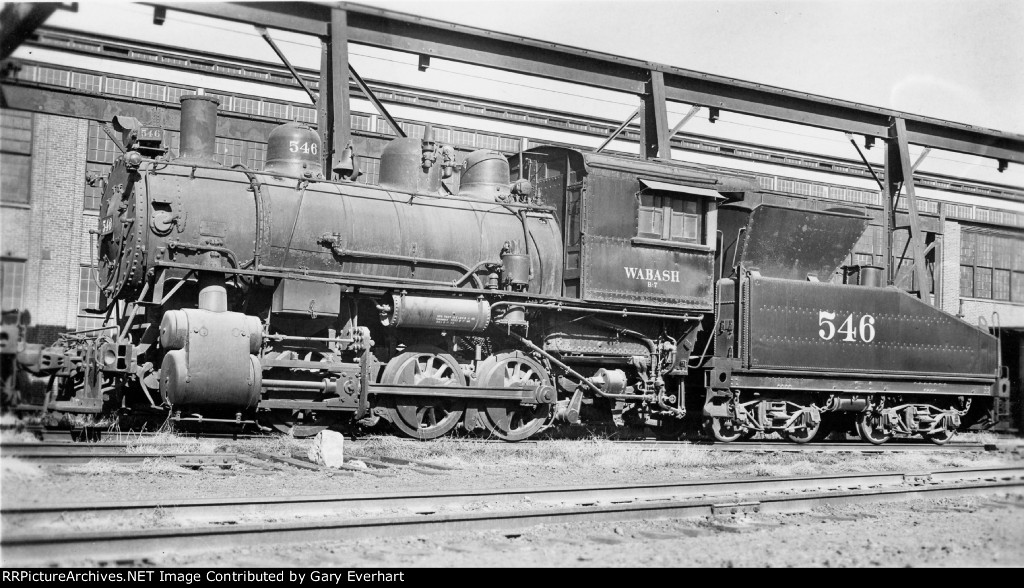 WAB 0-6-0 #546 - Wabash RR